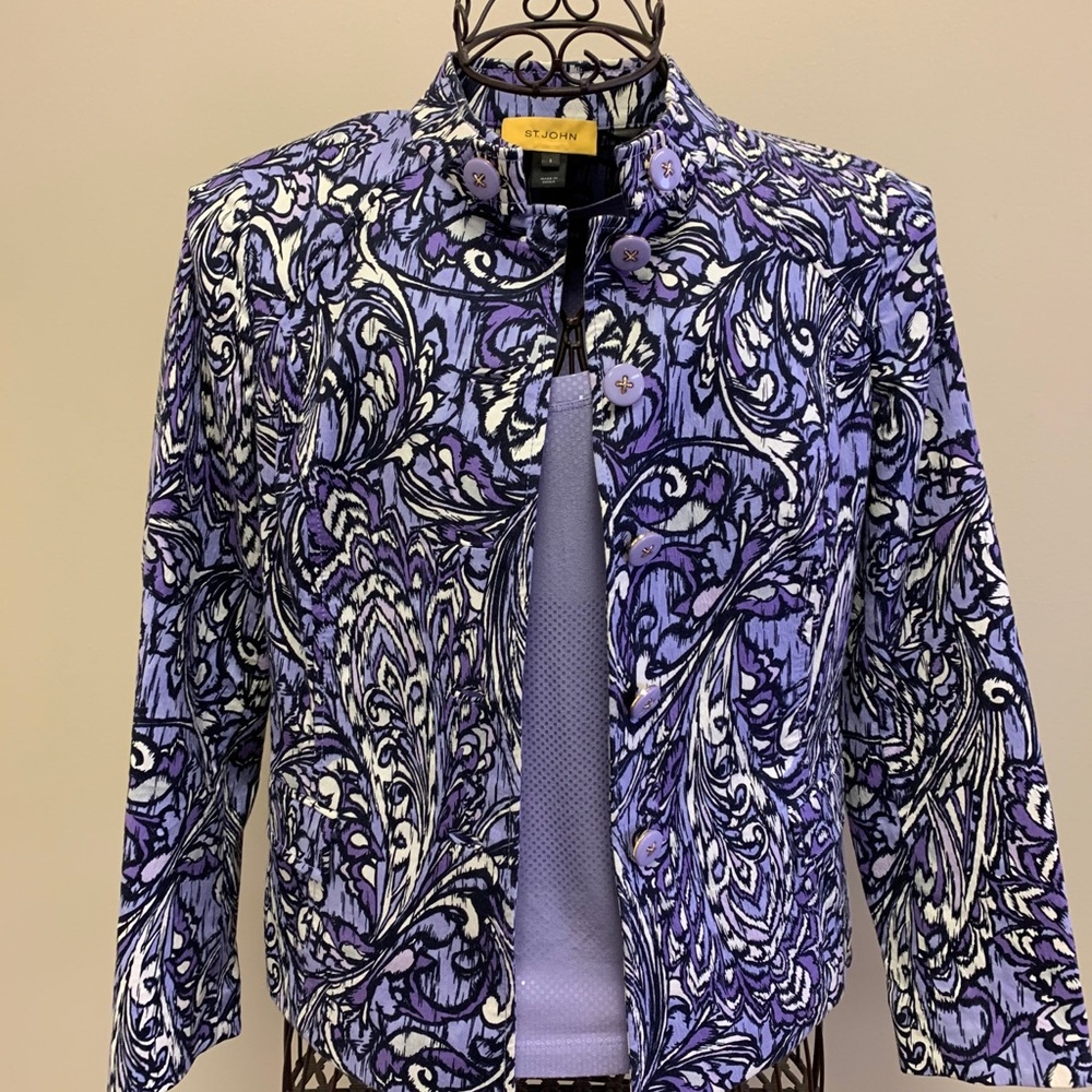 Lovely lavender jacket and shell combo
